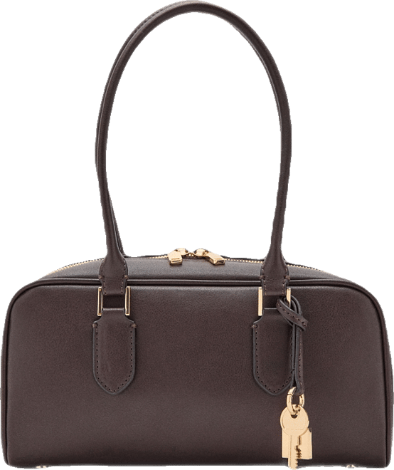 Women's Faux-Leather Finish Bowling Bag