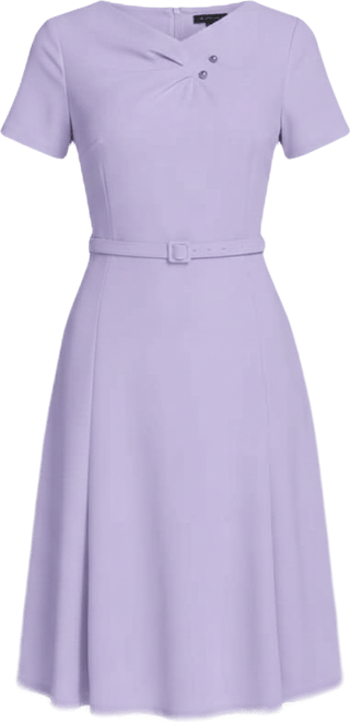 Women's Square Neck Midi Dress