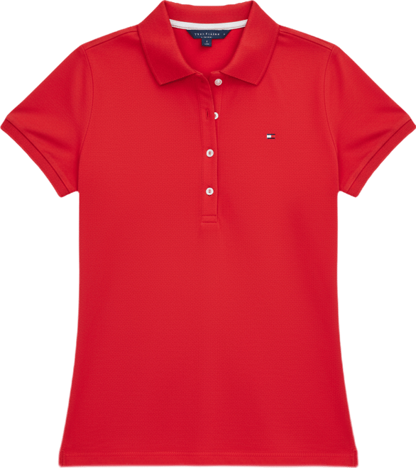 Women's Classic Pique Short-Sleeve Polo T-Shirt