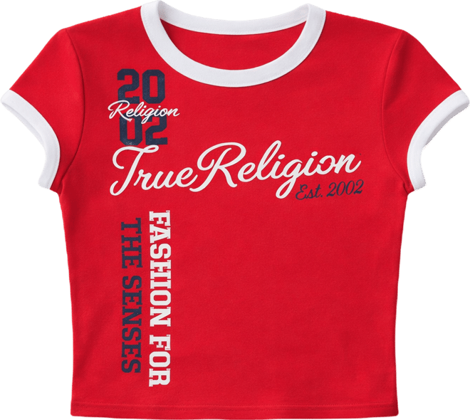 Women's Contrast Sporty Cap Sleeve T-Shirt