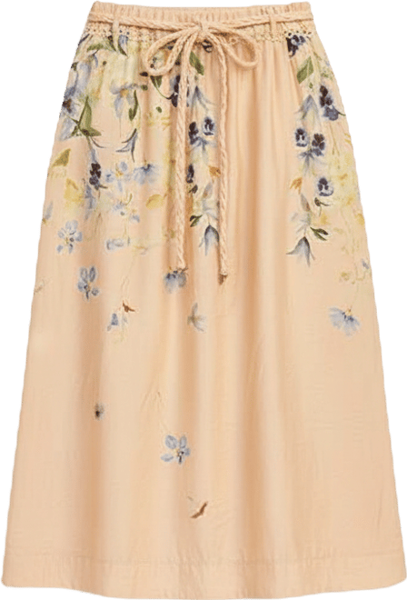 Women's Carrera A-Line Midi Skirt