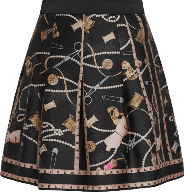 Women's Printed Short Skirt