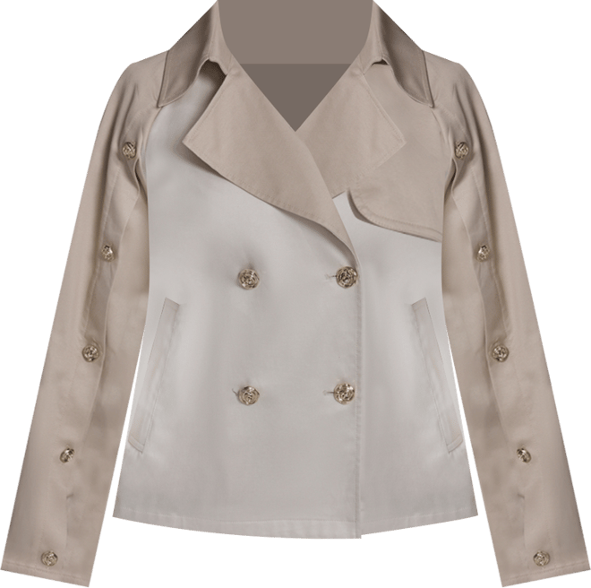 Women's Collared Long-Sleeve Jacket