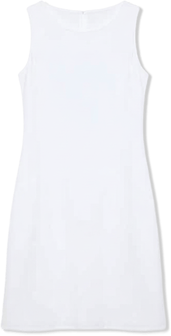 Women's Round Neck Sleeveless A-Line Mini Shift Dress