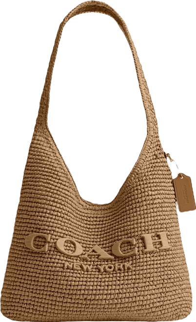 Refined Straw Brooklyn Small Shoulder Bag 28