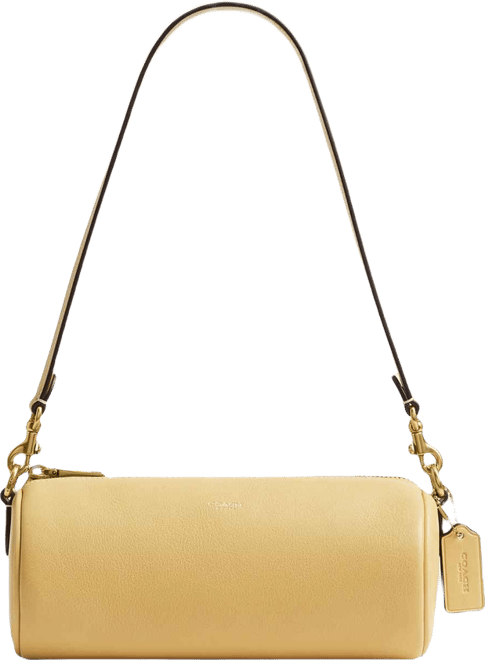 Barrel Small Leather Shoulder Bag