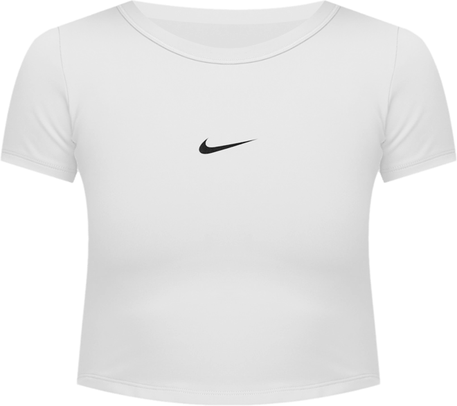 Nike One Fitted Women's Dri-FIT Short-Sleeve Cropped Top