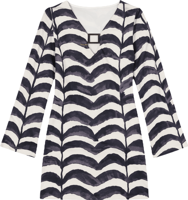 Women's Long-Sleeves Mini Dress