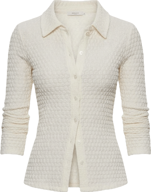 Petite Dreamer Long-Sleeve Collared Shirt