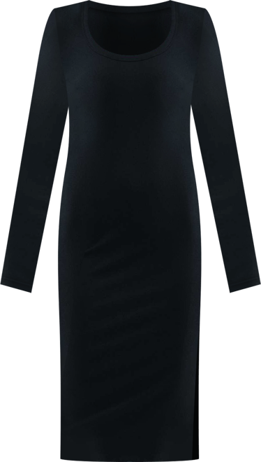 Nike Sportswear Chill Knit Women's Tight Long-Sleeve Midi Mini-Rib Dress