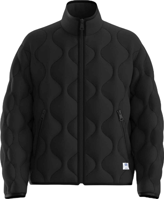 Men's Quilted Long-Sleeve Jacket