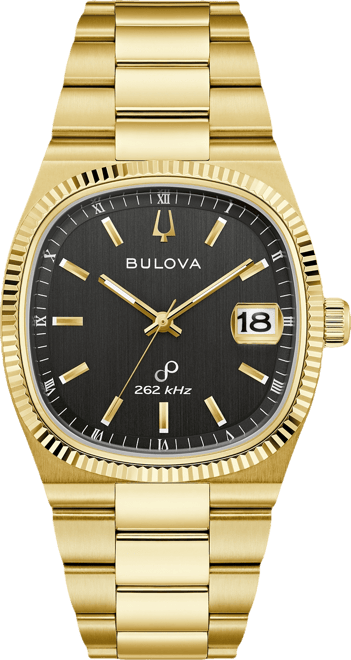 Men's Classic Super Seville Gold-Tone Stainless Steel Bracelet Watch 37.5mm