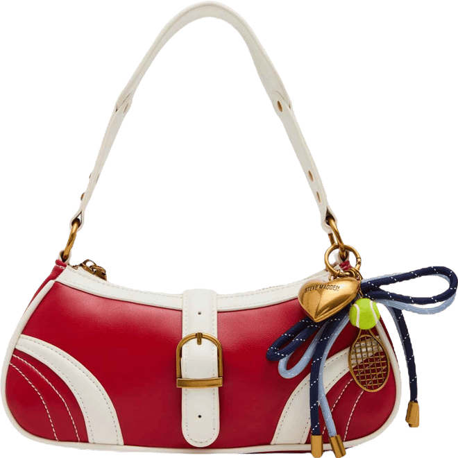 Bveloce Small Shoulder Bag with Charms