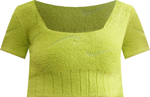 Nike Sportswear Phoenix Cozy Bouclé Haut court à manches courtes en maille pour femme
