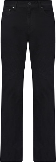 Men's Mavi Matt Mid Rise Relaxed Straight Leg In Black Williamsburg