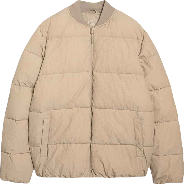 Men's Down Lightweight Jacket With Synthetic Filling