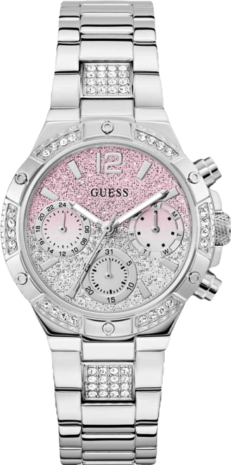 Women's Silver-Tone Multi-Function Watch, 38mm