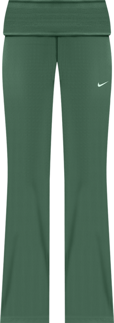 Nike Sportswear Chill Knit Pantalon taille mi-haute ajusté et côtelé pour femme