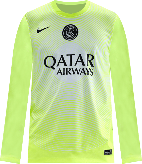 Paris Saint-Germain 2025/26 Stadium Gardien de but 3e tenue Maillot de foot Replica Nike Dri-FIT pour homme