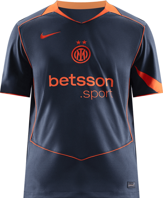 Inter Milan 2025/26 Stadium Third Men's Nike Dri-FIT Total 90 Football Replica Shirt