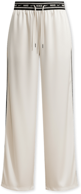 Nike Sportswear Pantalon ample en satin à taille mi-haute pour femme