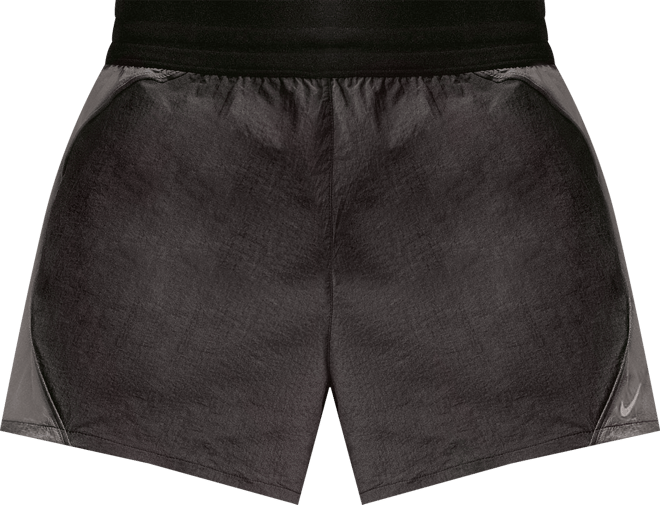 Nike Swift Short de running taille haute déperlant avec sous-short intégré pour femme