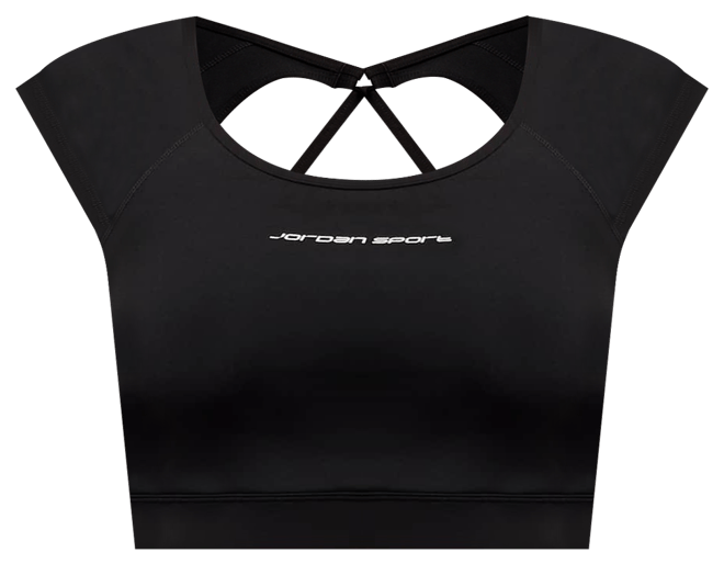 Jordan Sport Crop top en maille à manches courtes pour femme