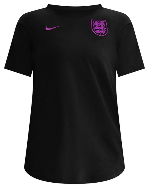 England Relaxed Women's Nike One Dri-FIT Football Short-Sleeve Top