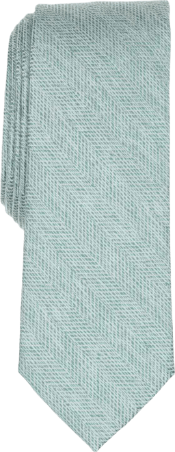 Men's Melange Chevron Solid Tie, Exclusively at Macy's