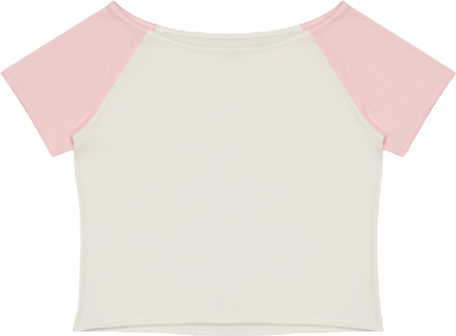 Womens Liva Contrast Raglan T Shirt