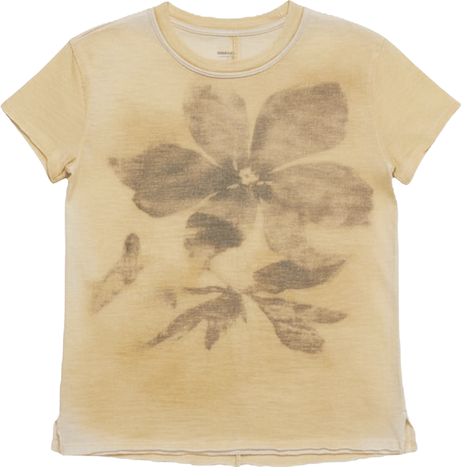 Women's Wall Flower Crew Neck T-Shirt