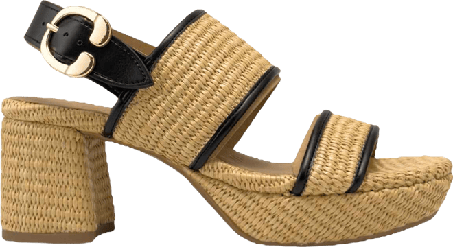 Women's Camera Open Toe Platform Sandals