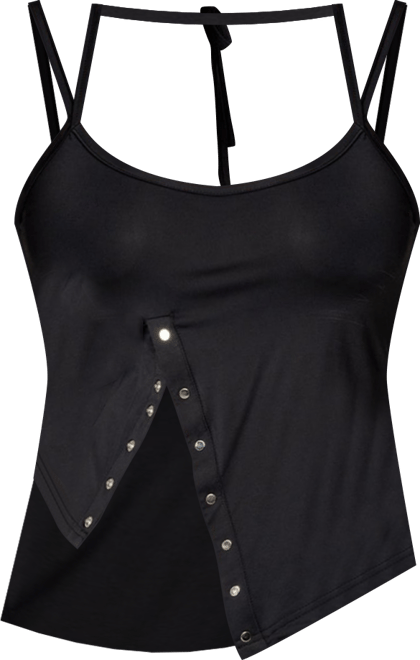 Women's Berlin Asymmetric Split Front Top