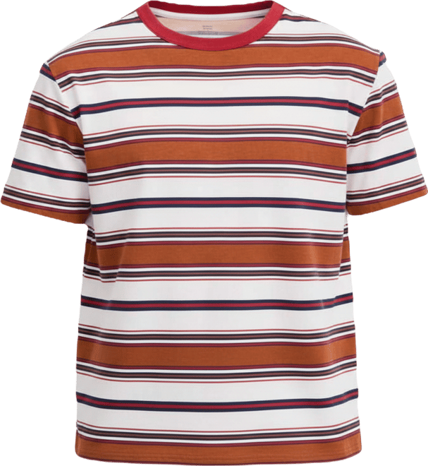 Men's Cotton Chance Striped Crewneck T-Shirt, Macy's Exclusive