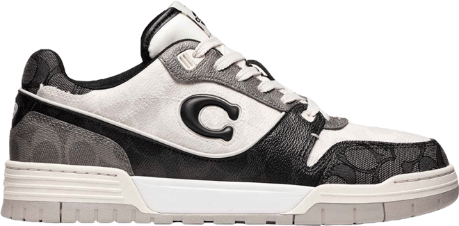 Men's Mixed Signature Soho Round Toe Sneakers