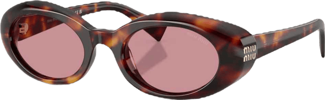 Women's Oval Sunglasses, Mu B09S