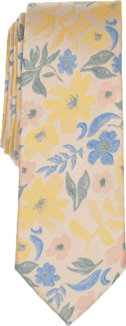 Men's Newell Floral Tie, Macy's Exclusive
