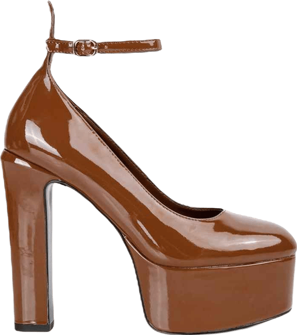 Womens babe heaven patent pu pumps