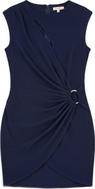 Women's Keyhole Neck Short Dress