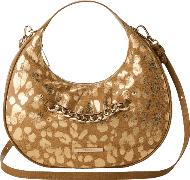 Mindy Glimmer Small Zipper Crossbody Bag