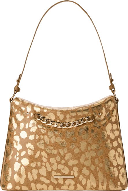 Braelynn Glimmer Small Leather Shoulder Bag