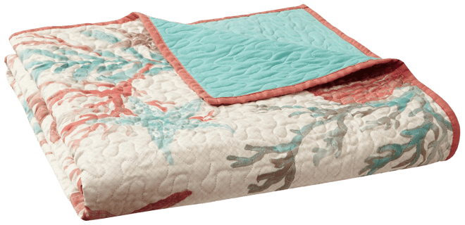 Oversized discount quilted throw