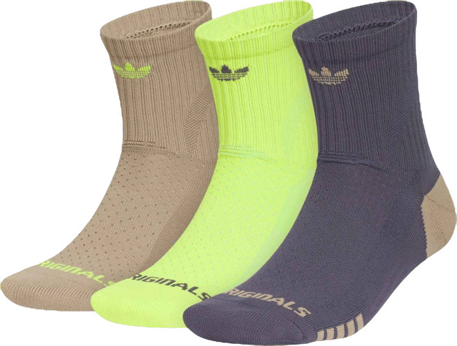 adidas Originals Tech 2.0 High Quarter Socks - 3 Pack | Dick's Sporting  Goods