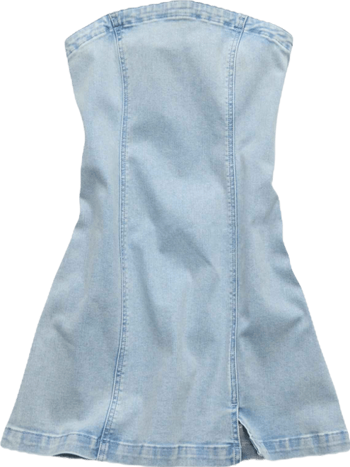 white christmas dresses H&M. Beige denim dress S. XS – Hibuy market main image 1