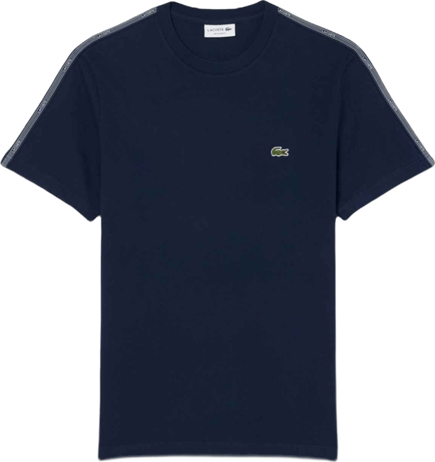 Men's Crewneck Branded Stripe Band T-Shirt