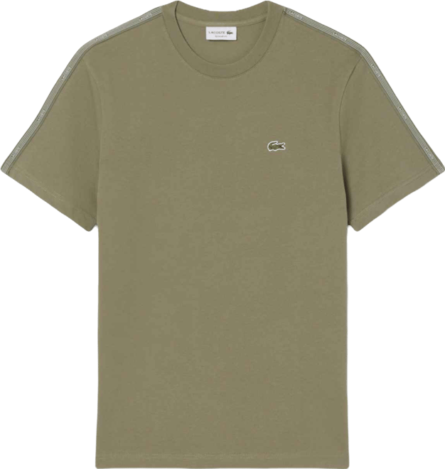 Men's Crewneck Branded Stripe Band T-Shirt