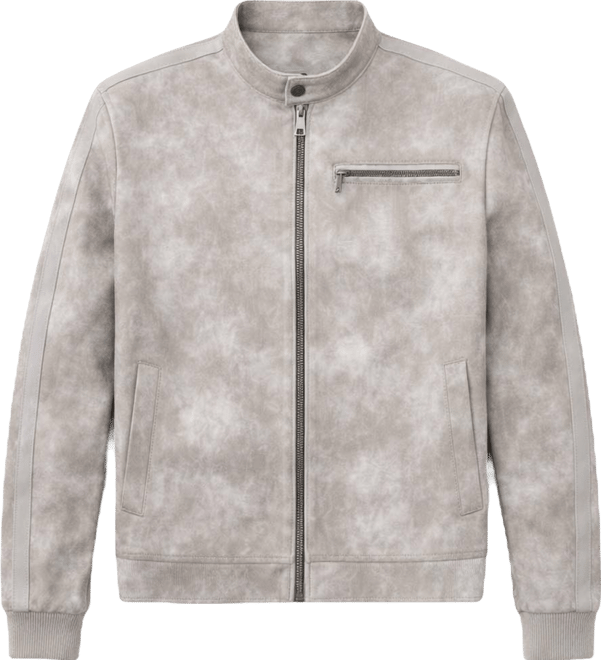 Men's Justin Faux-Leather Jacket