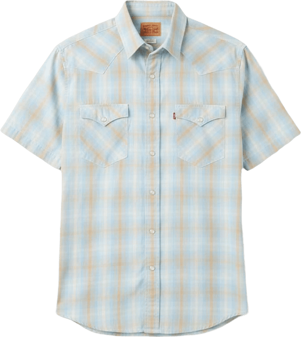 Men's Short-Sleeve Western Shirt