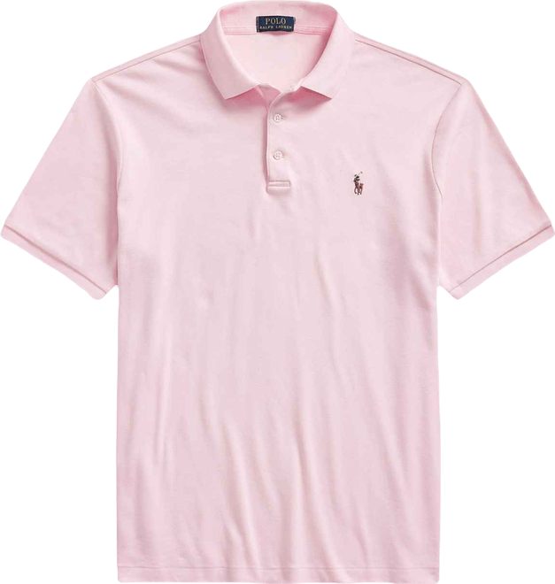 Men's Slim-Fit Soft Cotton Polo Shirt