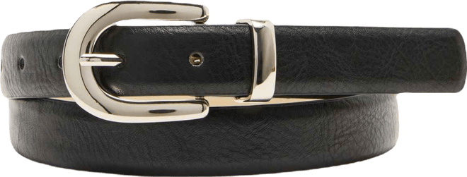 Women's Textured Chunky Buckle Belt